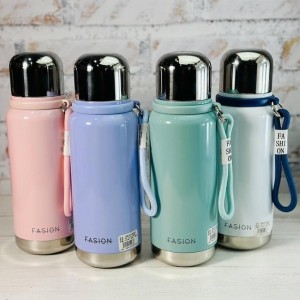 فلاسک استیل پاستلی بچه گانه فشن Fasion حجم 680 میلی لیتر