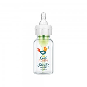 شیشه شیر پیرکس  طرح خروس آپشن پلاس دکتر براون Dr Brown’s حجم 120 میلی لیتر