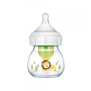 شیشه شیر پیرکس پهن دکتر براون Dr Brown’s حجم 60 میلی لیتر