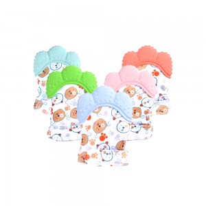 دندانگیر کودک دستکشی طرح خرس