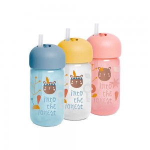 لیوان نی دار طرح جنگل سواوینکس Suavinex ظرفیت 340 میلی لیتر