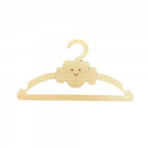 چوب لباسی چوبی کودک طرح ابر