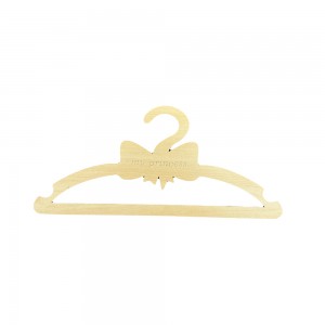 چوب لباسی چوبی کودک طرح پاپیون