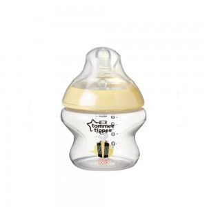 شیشه شیر طلقی +0 ماه تامی تیپی Tommee Tippe ظرفیت 150 میلی لیتر