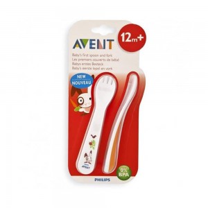 ست قاشق و چنگال +12 ماه فیلیپس اونت Philips Avent