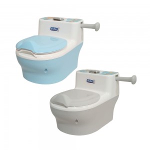 لگن آموزشی با طرح توالت فرنگی کودک دودیه Dodie دو رنگ