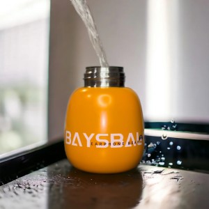 فلاسک استیل نی دار کودک بیسبال Baysball ظرفیت 460 میلی لیتر