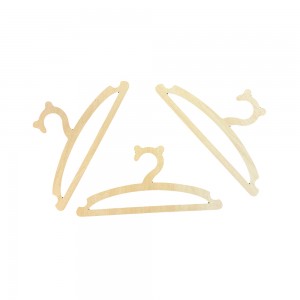 چوب لباسی چوبی کودک طرح گوش خرسی