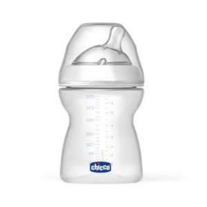 شیشه شیر  +2 ماه چیکو chicco مدل نچرال فیلینگ گنجایش ۲۵۰ میلی لیتر