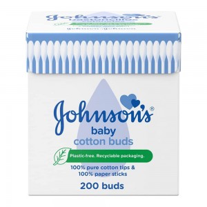 گوش پاک کن نوزاد جانسون johnson’s  بسته 200 عددی