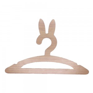 چوب لباسی چوبی کودک طرح گوش خرگوشی