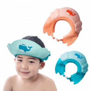 کلاه حمام نوزاد سیلیکونی طرح دلفین