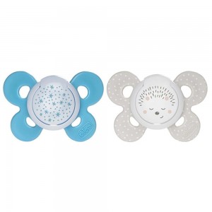 پستانک ارتودنسی شب تاب 16-36 ماه فیزو فورما چیکو Chicco بسته دو عددی