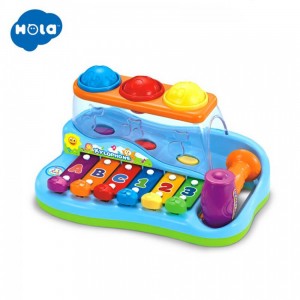 اسباب بازی بلز و چکش توپ هولی تویز hola toys