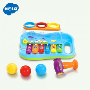 اسباب بازی بلز و چکش توپ هولی تویز hola toys