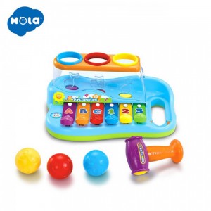 اسباب بازی بلز و چکش توپ هولی تویز hola toys