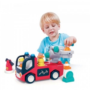 ماشین آتش نشانی موزیکال هولی تویزhola toys