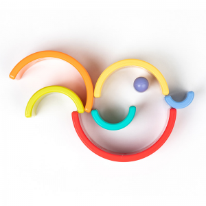 پازل آفتاب پرست رنگین کمانی هولی تویز  Huile Toys