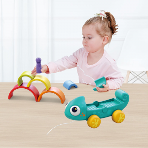 پازل آفتاب پرست رنگین کمانی هولی تویز  Huile Toys