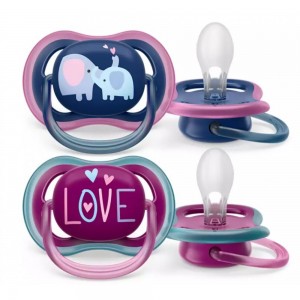 پستانک ارتودنسی 18+ ماه فیلیپس اونت Philips Avent بسته دو عددی  SCF349/12
