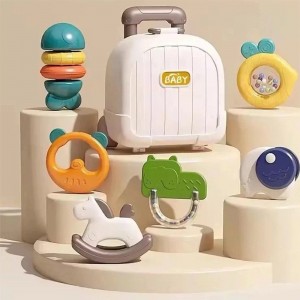 ست جغجغه و دندانگیر چمدانی ویوا کیدز Viva Kids بسته شش عددی کد6661/1