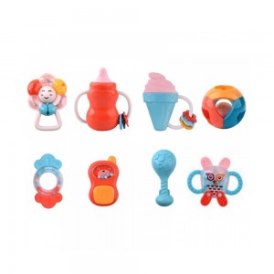 ست جغجغه و دندانگیر هانگر  Huanger کد 0130