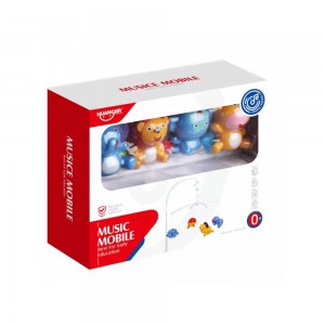 آویز تخت  موزیکال چراغ دار  هانگر HUANGER کد 0301