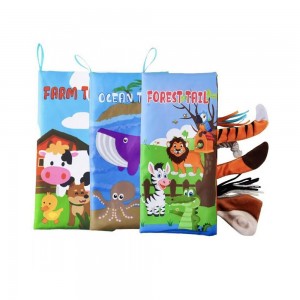 اسباب بازی کتاب پارچه ای سوببر SOBEBEAR بسته سه عددی