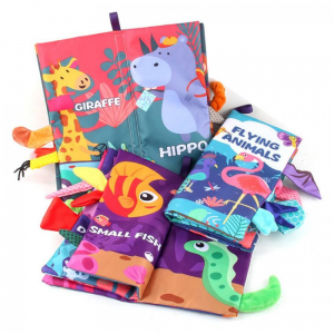 اسباب بازی کتاب پارچه ای 3عددی کد 22-37 سوببر SOBEBEAR