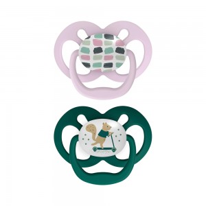 پستانک ارتودنسی بادامی 6تا18 ماه دکتر براون Dr Brown’s طرح سنجاب