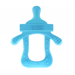 دندانگیر سیلیکونی هاگی باگی Huggy Buggy طرح شیشه شیر
