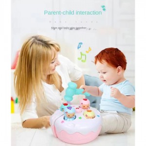 اسباب بازی چکش و ضربه مدل کیک تولد کد YL504
