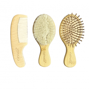 ست شانه و برس چوبی کودک کاوالو cavalo