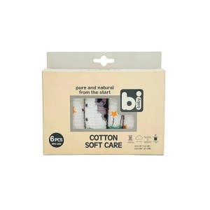 دستمال نخی 6 عددی بی بیبی Bi baby