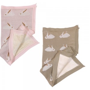 پتو  بافت  کلاهدار  نوزادی  لیزا  Lisa طرح  خرگوش