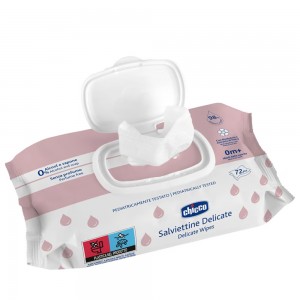دستمال مرطوب چیکو Chicco بسته 72 عددی