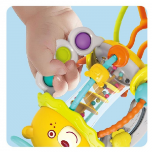 جغجغه توپی طرح خرس هولی تویز Huile Toys کد 916