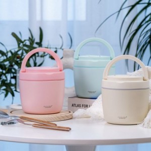 فلاسک غذای استیل قاشق دار پینکا Pinkah حجم 820 میلی لیتر