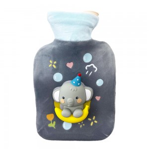 کیسه آب گرم مخملی عروسک پوپت دار