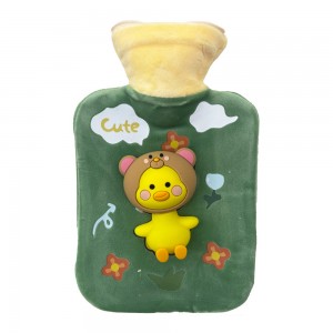 کیسه آب گرم مخملی عروسک پوپت دار