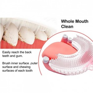 مسواک چرخشی سیلیکونی طرح تمساح