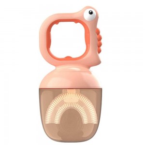 مسواک چرخشی سیلیکونی طرح تمساح