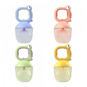 مسواک چرخشی سیلیکونی طرح تمساح