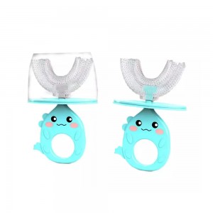 مسواک چرخشی سیلیکونی طرح تمساح