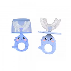 مسواک چرخشی سیلیکونی طرح تمساح