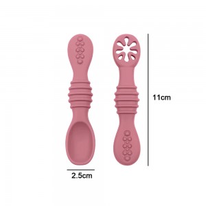 ست قاشق پری اسپون سیلیکونی سه عددی