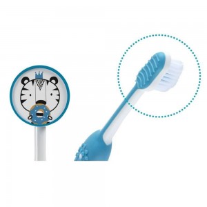 مسواک بچه گانه 6-36 ماه چیکو Chicco مدل milk teeth