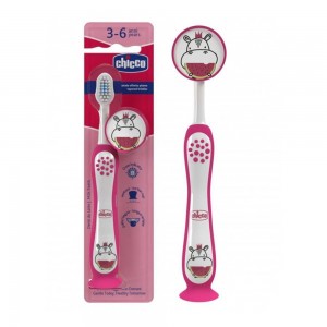 مسواک بچه گانه 6-36 ماه چیکو Chicco مدل milk teeth