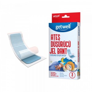 چسب کاهش دهنده تب  GETWELL  سه عددی