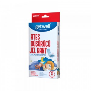 چسب کاهش دهنده تب  GETWELL بسته سه عددی